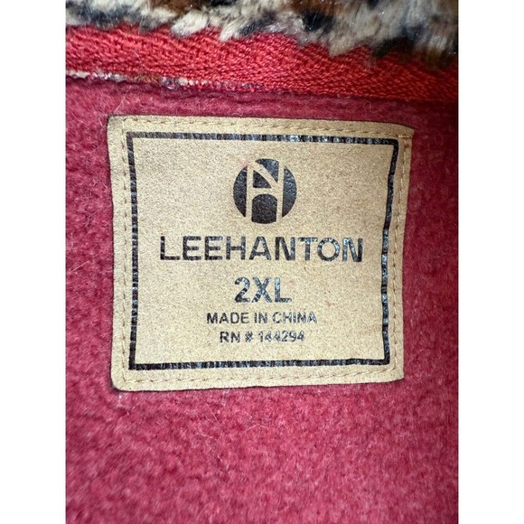 Leehanton Hoodie Women's 2XL Pullover‎ Leopard Hooded Sweatshirt Casual - Picture 3 of 9